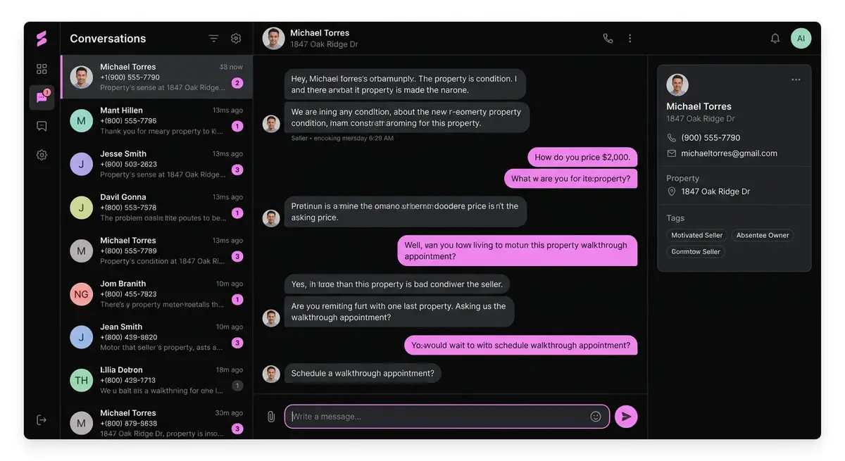 Conversations inbox